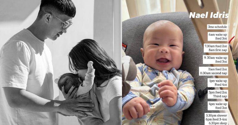 Nael Berusia 3 Bulan, Nikita Willy Bagikan Jadwal Tidur dan Menyusunya